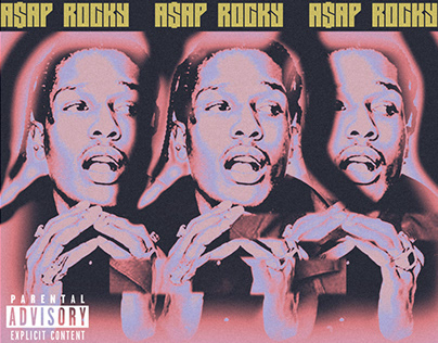 Project thumbnail - A$AP Rocky Poster