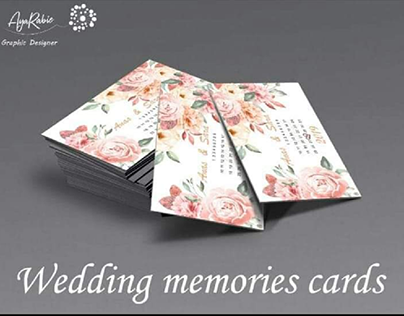 WEDDING MEMORIES CARD