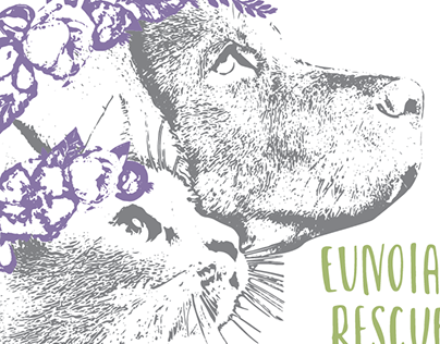 Eunoia Animal Rescue Logo Design