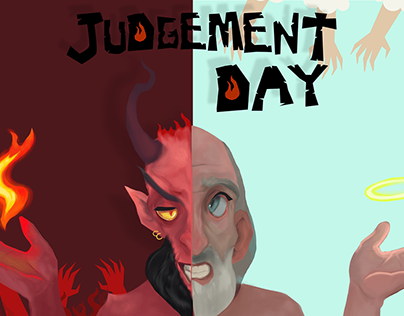 ALTERNATE DESIGN FOR "JUDGEMENT DAY" GAME
