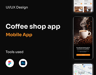 Coffee shop app - Aplicación para cafetería