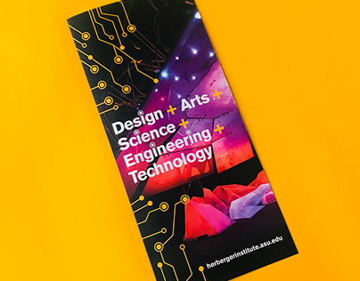 Design + Arts + Science + Engineering + Tech Brochure
