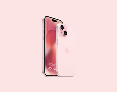 Latest iPhone 15 Mockup Free PSD Download