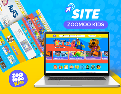 Project thumbnail - ZooMoo Kids - Site | UI/UX