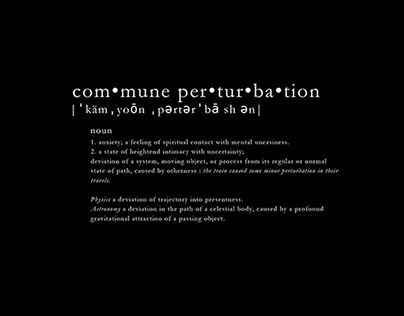 Commune Perturbation: BFA Thesis
