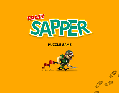 Crazy Sapper. Puzzle game