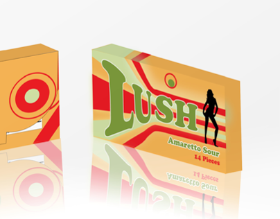 Lush Gum Packaging