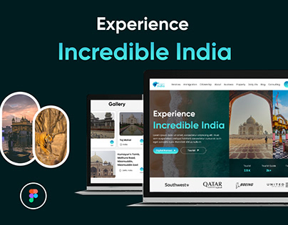 Incredible India Website Design