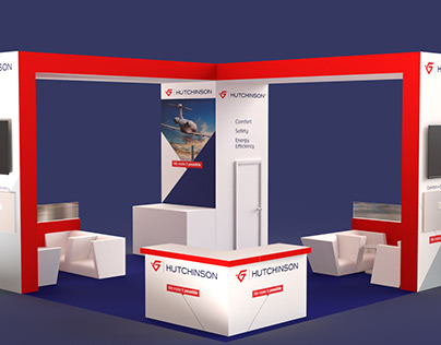 NBAA 2021 Show Booth Graphic Workflow