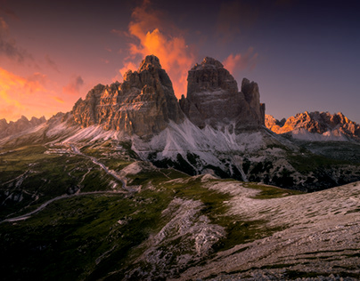 The beauty of the Dolomites