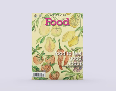 Waitrose 'Food' magazine cover