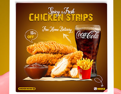 Chicken Strips ad