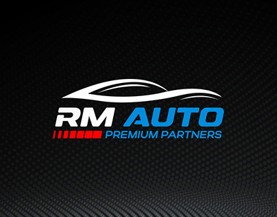 RM AUTO — logo and identity design