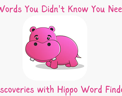 Discoveries with Hippo Word Finder
