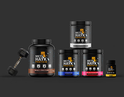 Mets Hayk Protein mockup set