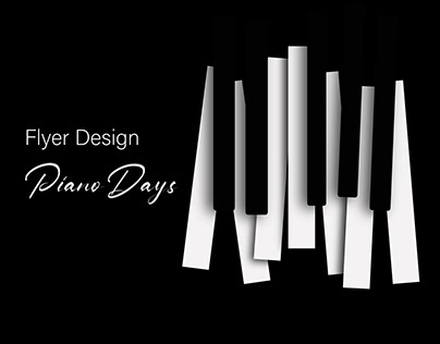 Flyer Design - Piano Days