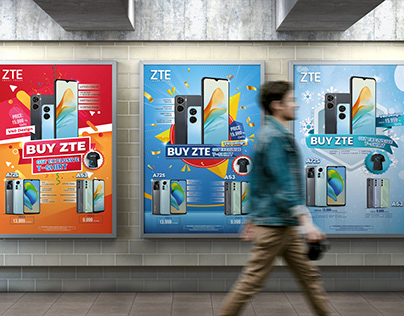 ZTE Branding Poster Design