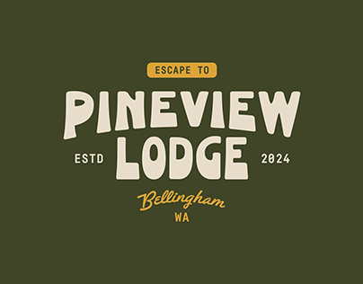 Pineview Lodge Branding