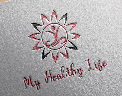 My Healthy Lifestyle Logo Sample