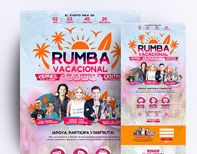 Landing Pages Eventos