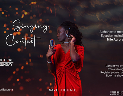 Singing event | contest banner