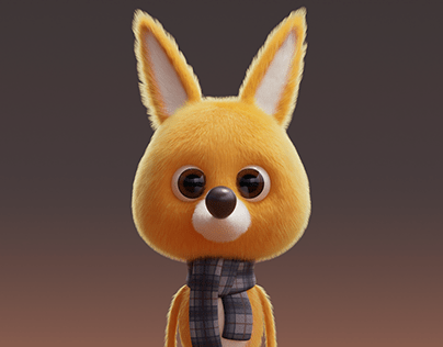 3D Fox Character