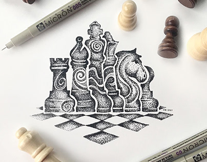 Stippling Projects :: Photos, videos, logos, illustrations and branding ::  Behance
