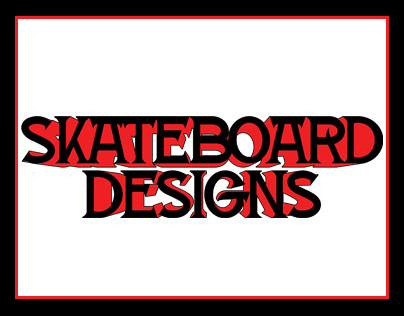 Digital Skateboard Decks