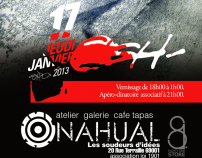 Exposition, Galerie NAHUAL