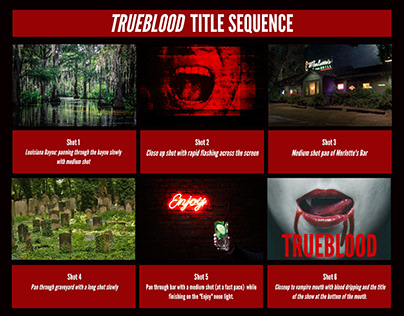 True Blood Title Sequence