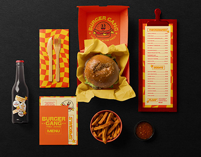 Burger Gang | Branding, Illustration + Packaging