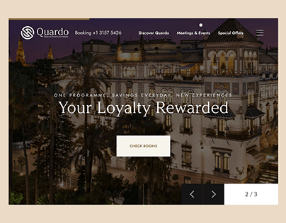Quardo Hotel Website WordPress Theme