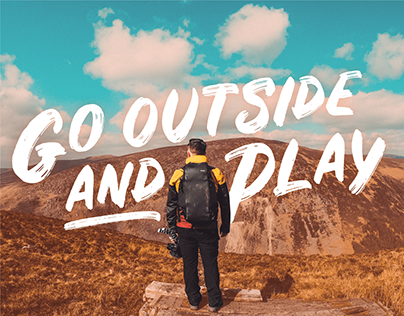 Go Outside and Play | Art Direction & Branding