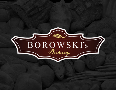 Logo for "BOROWSKI's" Bakery