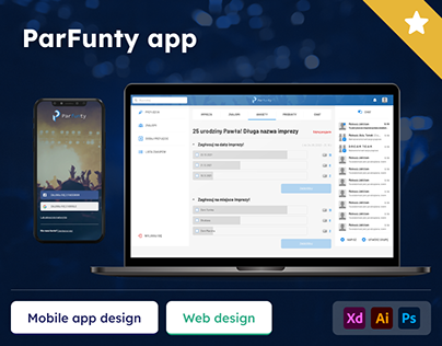 Parfunty - App Design & Web Design