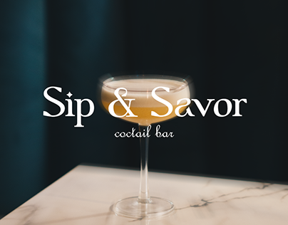 Sip & Savor coctail bar