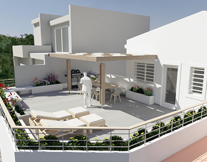 Renovation and 3d Design for Ekali Villa
