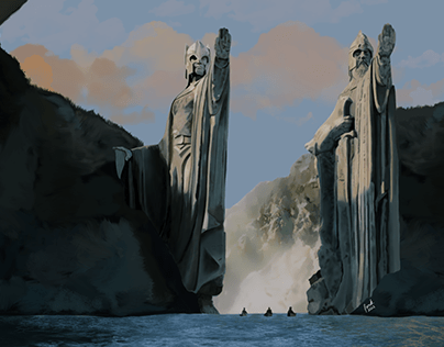 The Lord of the Rings • Argonath