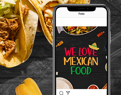 Social Media Mexican Food