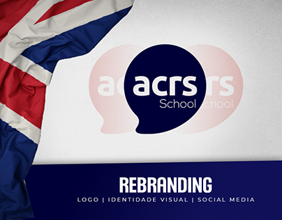 Rebranding de Marca | ACRS School - Escola de Inglês