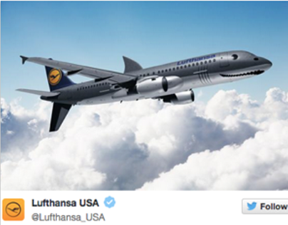 Lufthansa USA Twitter Account