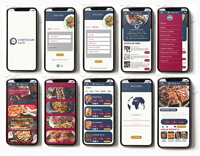 Project thumbnail - Symposium Cafe App