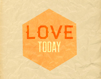 Typography - Love Today