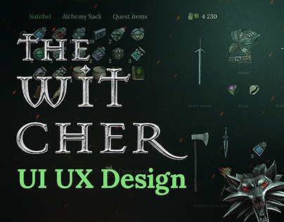 The Witcher — game interface