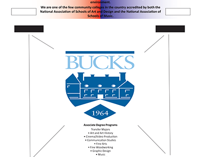 Cranbrook-Grunge Bucks Art Department Poster