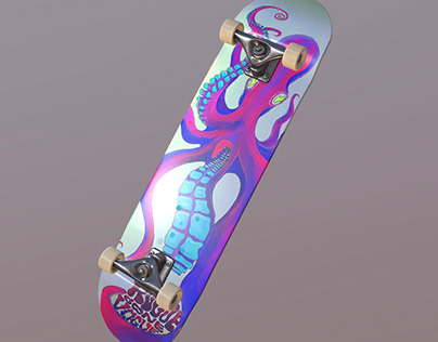 Skateboard 3D Project
