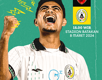 Matchday Artwork for Ibrahim Sanjaya (PSS Sleman)