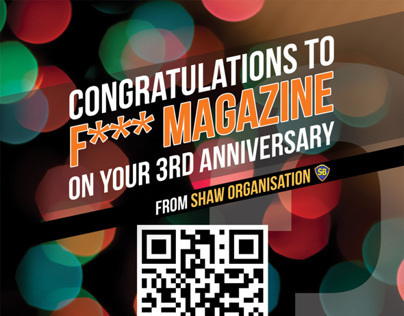 F*** magazine - 3rd anniversary