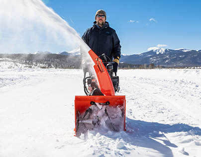 Ariens Snow Product Photography