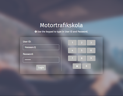 Motortrafikskola | Front End | Swedish Driving Testing